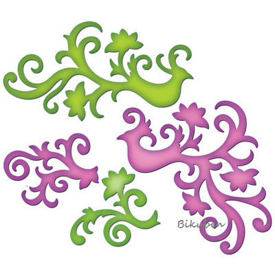 Spellbinders: Shapeabilities - Bird Flourish