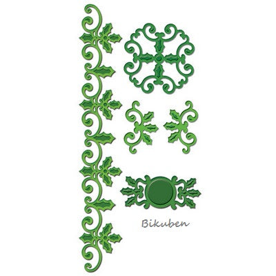 Spellbinders: Shapeabilities - Holly Accents