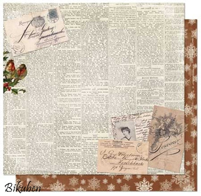 Inkido - Forever Christmas - Christmas News 12x12"