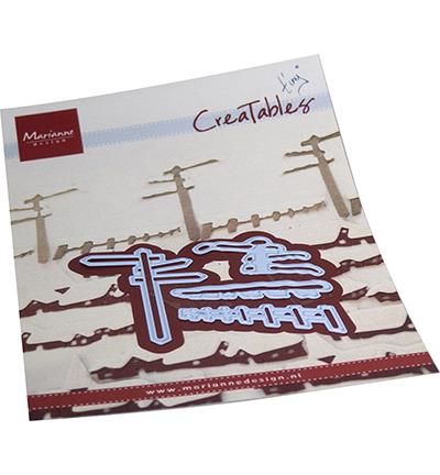 Marianne Design - Dies - Creatables - Tiny's Signpost and Fence