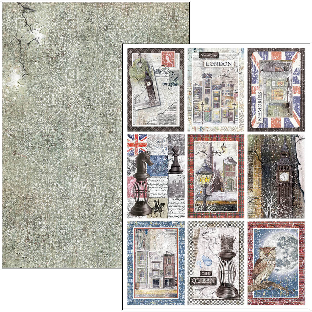 Ciao Bella - London's Calling - Paper Pack   (9 ark) A4