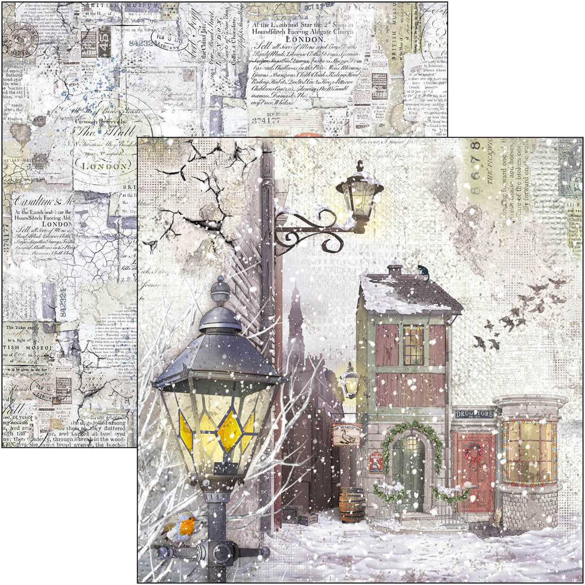 Ciao Bella - London's Calling - Paper Pad - 8 x 8"