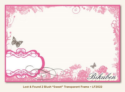 My Minds Eye - Lost & Founs 2 - Blush "Sweet" Frame