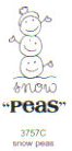Penny Black: Snow Peas      