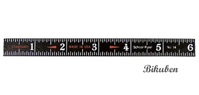 7gypsies - School Rulers - Black