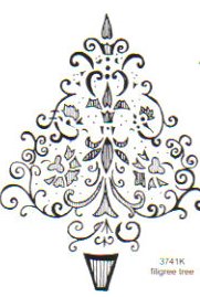 Penny Black: Filigree Tree