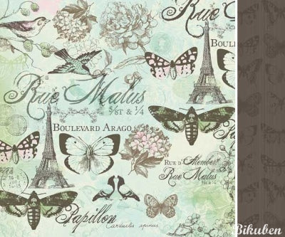 KaiserCraft - Bonjour Collection - Paris 12x12"