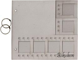 FabScraps - Chipboard Album - Film Strip