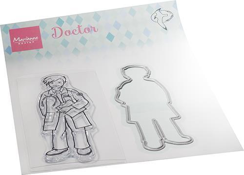 Marianne Design - Clear Stamp & Die - Hetty's Doctor