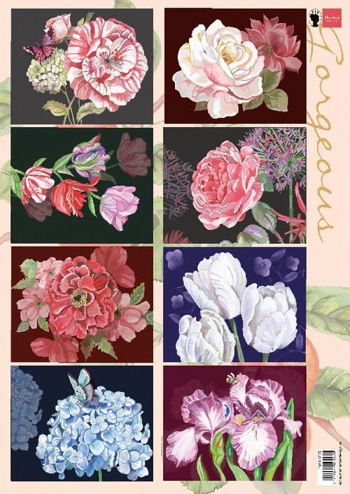 Marianne Design - Utklippsark -  Gorgeous paintings