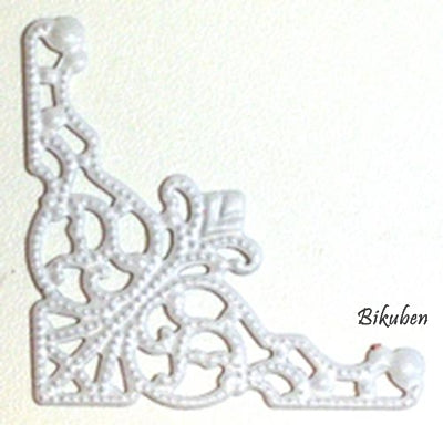 Kort & Godt - Fancy Hjørner - Hvit