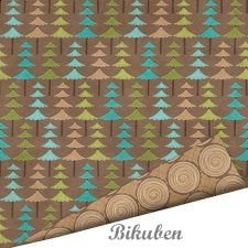 Imaginisce - Happy Camper - Tree Hugger 12x12"