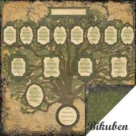 TPC Studio - Memory Lane - Family Tree 12x12"