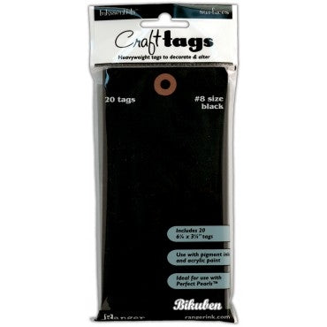 Inkssentials: Craft Tag - Black Size #8