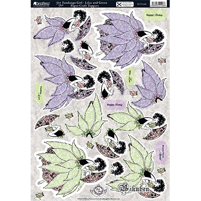 Kanban - Fandago Girl Die-cut Paper