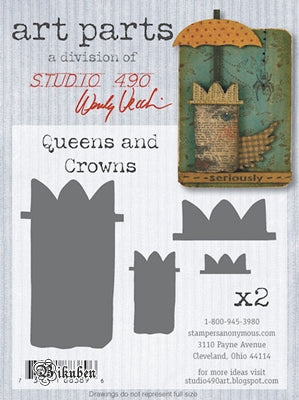 Studio 490  - Wendy Vecchi - ART parts - Queens and Crowns 