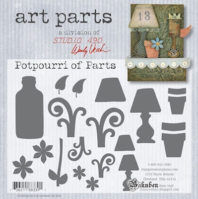 Studio 490 - Wendy Vecchi - ART parts - Popourri of Parts
