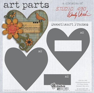 Studio 490 - Wendy Vecchi - ART parts - Sweetheart Frames
