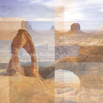 Paperhouse: Utah Parks Collage 12 x 12"