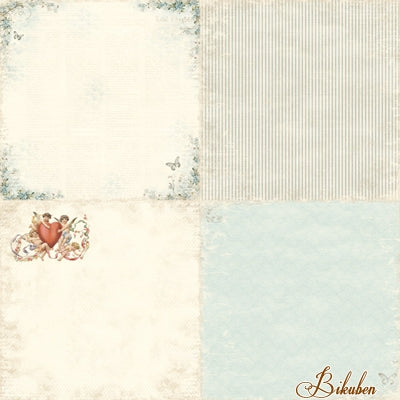 Pion Design - Från mitt Hjärta II - Forgätmigej 6x6 tum