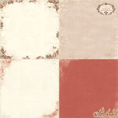 Pion Design - Från Mitt Hjärta II - Rosenram 6x6 tum