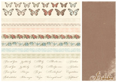 Pion Design - Från Mitt Hjärta II - Bårder 12x12"