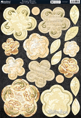Kanban: Baroque Blooms  Diecut paper