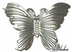 Kort & Godt - Charms - Ornament Sommerfugler Sølv