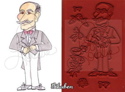 Loralie Designs - Comb Over Art Stamp