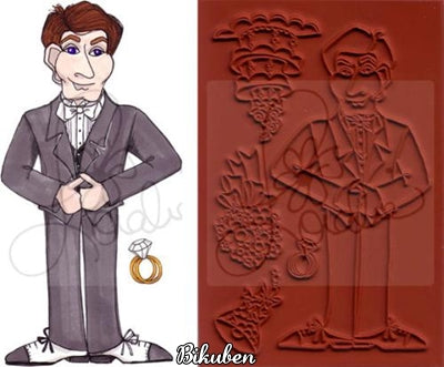 Loralie Designs - Groom Art Stamp