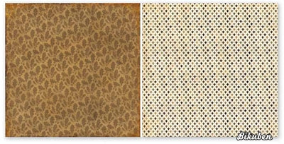 The Paper Loft - Scattered Pine Mountain - scrub oak valley 12x12"