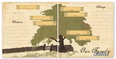 The Paper Loft - For the Record - Our Family 12x12"