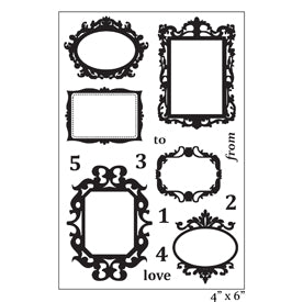 Maya Road - Ornate Frames Stamp set