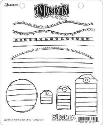 Dylusions - Write Between The Lines - Stamps