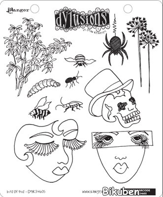 Dylusions - Bits of This - Stamps