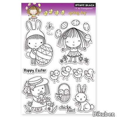 Penny Black - Spring Day - Clearstamp