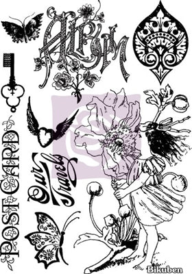 Prima - Cling Stamps  - Nature Garden