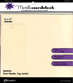 Ranger - Manila Cardstock 12x12"