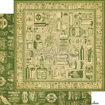 Graphic45 - Olde Curiosity Shoppe - Apothecary 12x12"