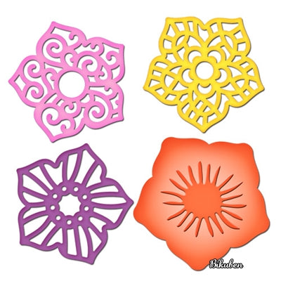 Spellbinder - Shapeabilities - Layered Flowers