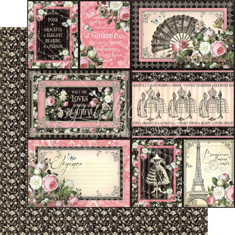 Graphic 45 - Elegance - Irresistible - 12 x 12"