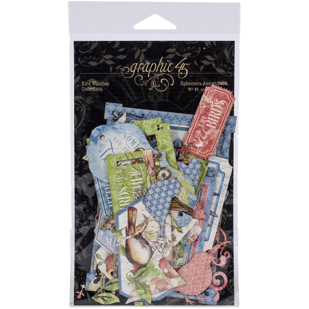 Graphic 45 - Bird Watcher - DieCuts