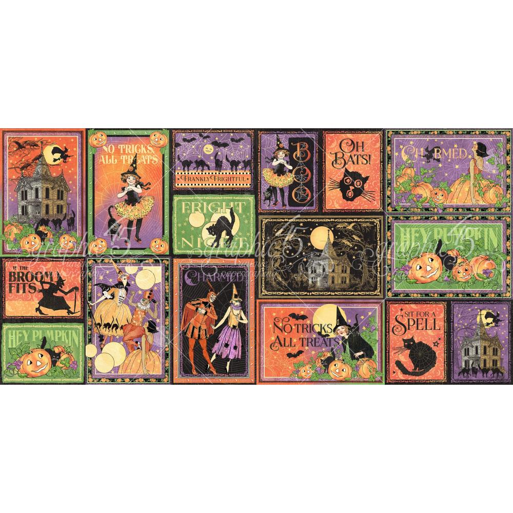 Graphic 45 - Charmed - Journaling Cards