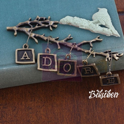 Prima - Metal Trinket Ornament - Adore