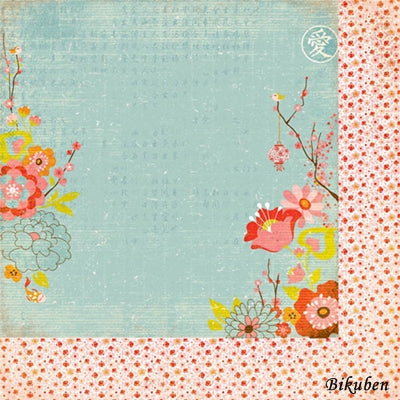 BasicGrey - Konnichiwa - Koi Pond 12x12"