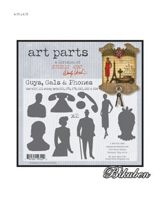 Studio 490 - Wendy Vecchi - Art Parts - Guys Gals & Phone