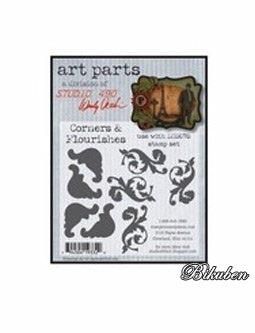 Studio 490 - Wendy Vecchi - Art Parts - Corners & Flourishes