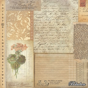 Meilssa Frances - Attic Treasures - First Class Mail 12x12"