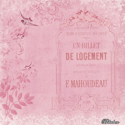 Melissa Frances - C'est la vie - UN Billet 12x12"