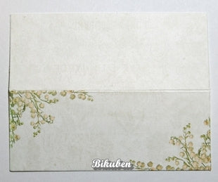 Kort & Godt: Bordkort - Liljekonvall